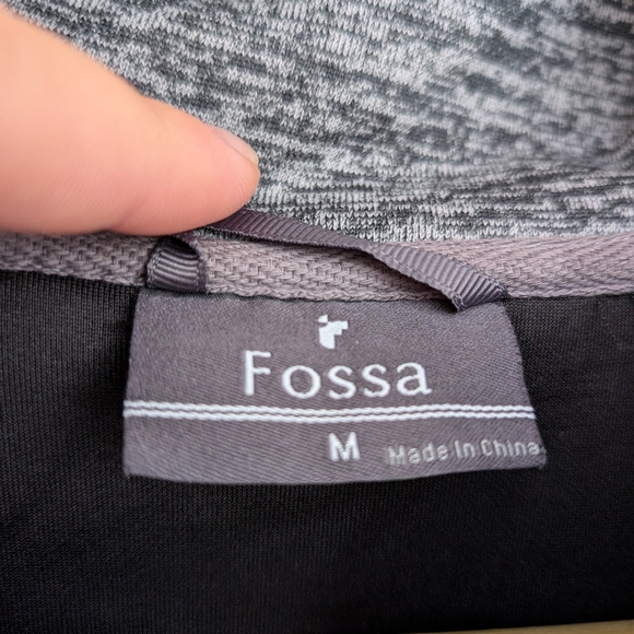 NWT Fossa full zip warmup jacket with NCAA branding - Picture 3 of 3